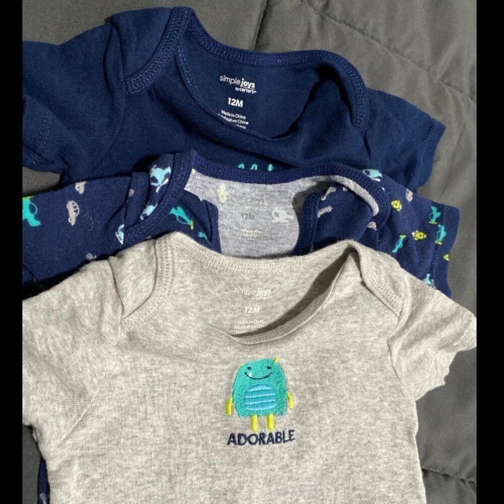 Set of 3 Carter's Onesies - Picture 5 of 5